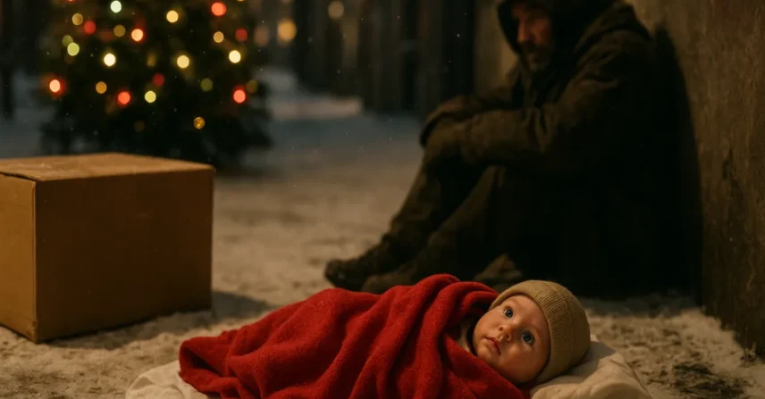 Tokyo Godfathers Satoshi Kon Natal moradores rua bebê abandonado