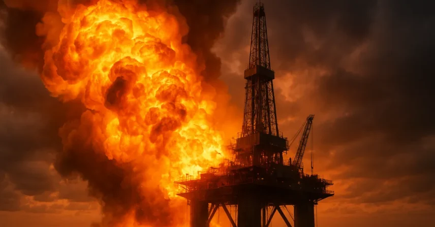 Explosão Fatal: O Inferno na Plataforma Que Chocou o Mundo!