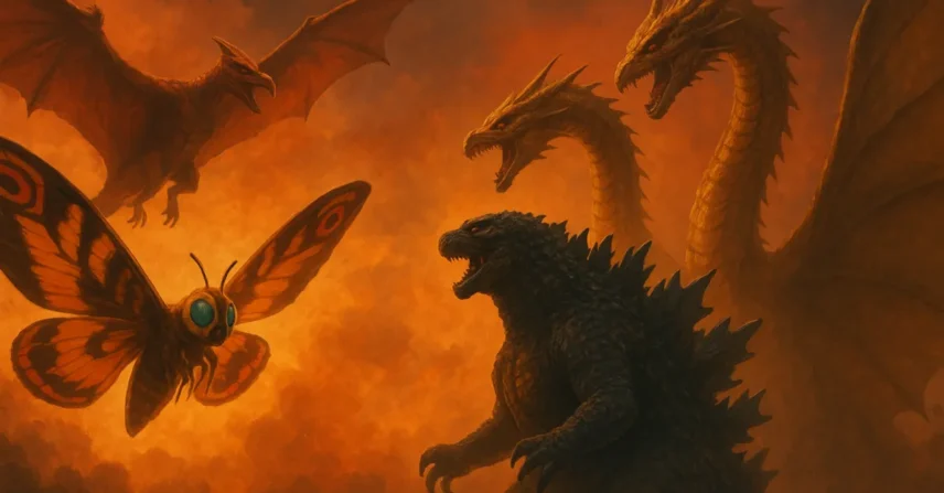 Godzilla: Rei dos Monstros: Mothra, Rodan e Ghidorah!