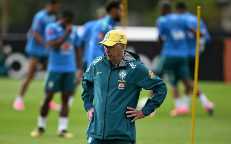 Ancelotti testa elenco inteiro do Brasil contra Panamá