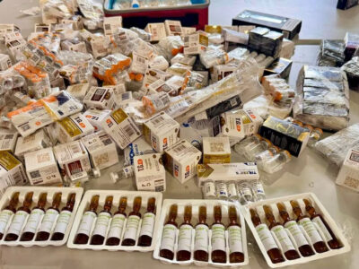 Canetas emagrecedoras: apreensão sobe 1.000% em Foz