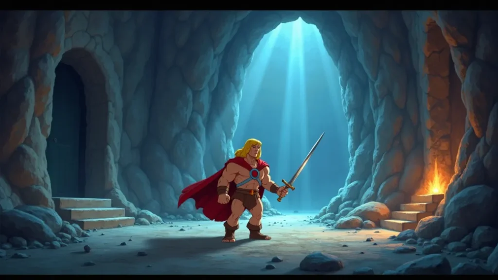 Como a animação de He-Man era produzida nos estúdios da Filmation