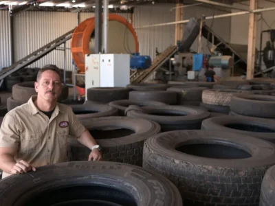 Reciclagem de pneus: como o pó vira asfalto nas rodovias